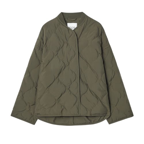 Oversized Quilted Jacket, €150, COS