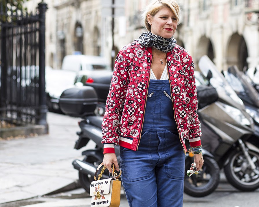 Update your denim collection with a denim jumpsuit. You won’t regret it