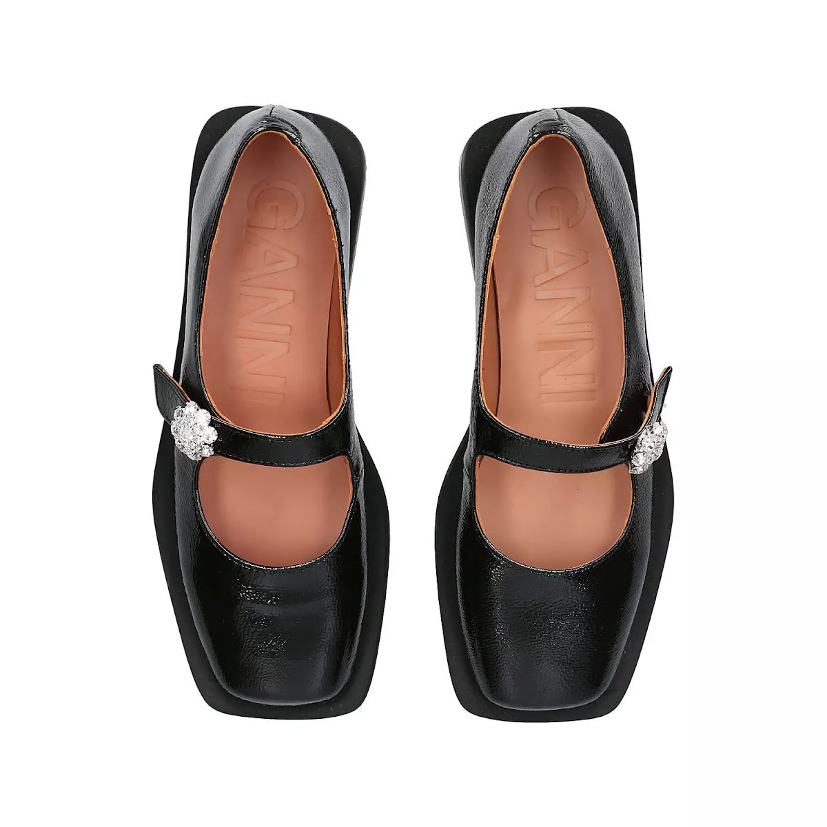 GANNI Wide Welt Mary-Jane Shoes, €295, Brown Thomas