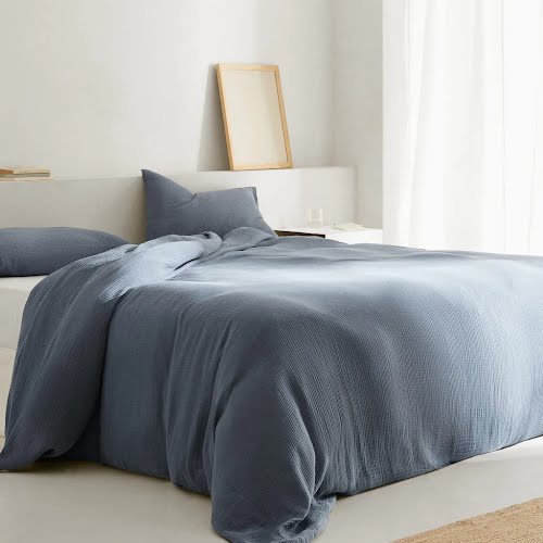 Mango, Cotton Gauze Duvet Cover, €69.99