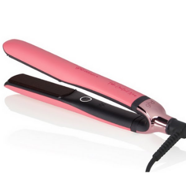 ghd platinum+ hair straightener in rose pink, €225