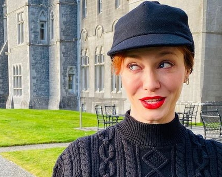 Christina Hendricks’ Ashford Castle wardrobe is all we want for the new year