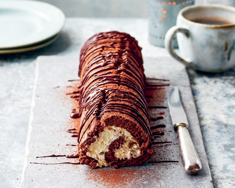 Add this chocolate roll to your Christmas baking list