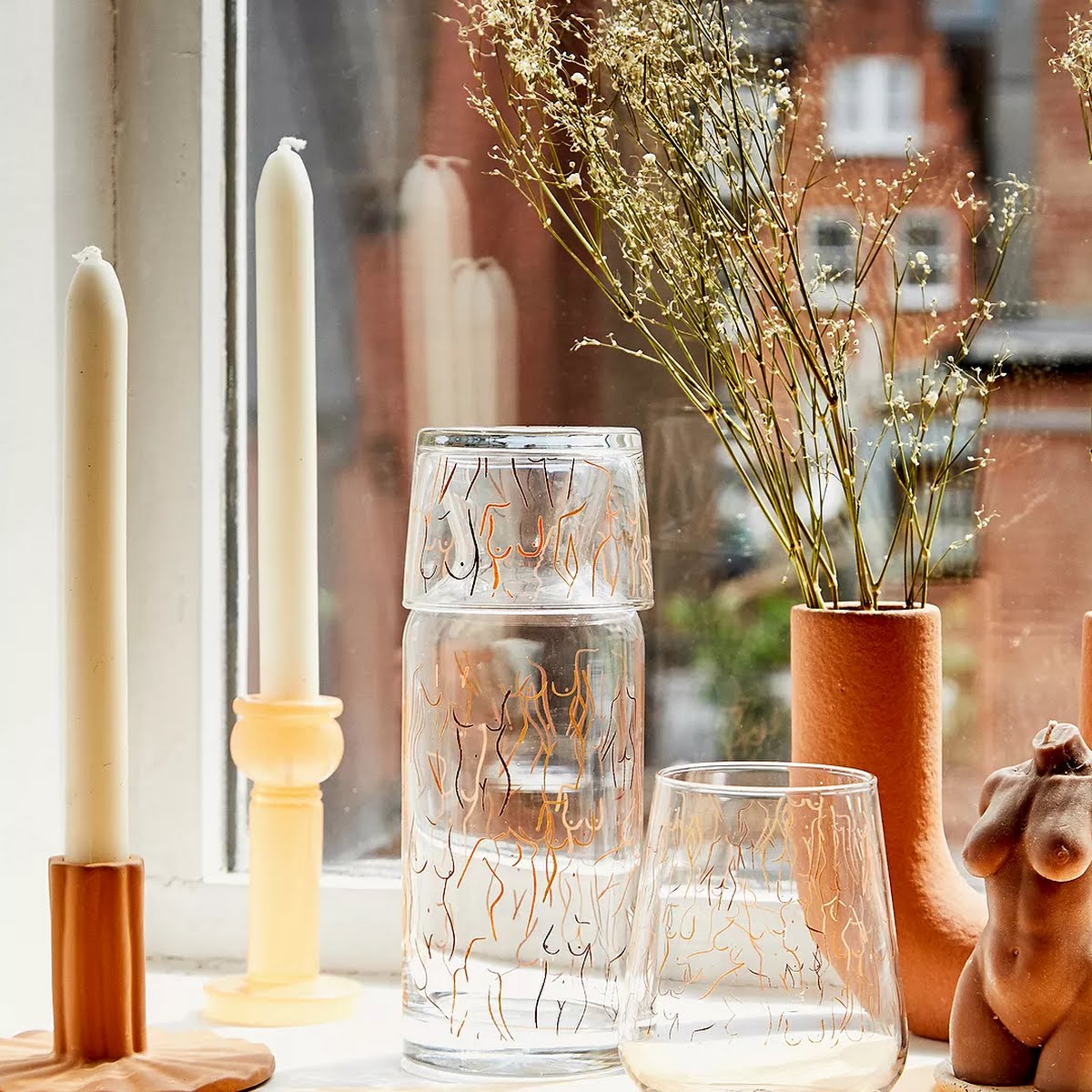 Urban Outfitters, Female Form Carafe Set, €6