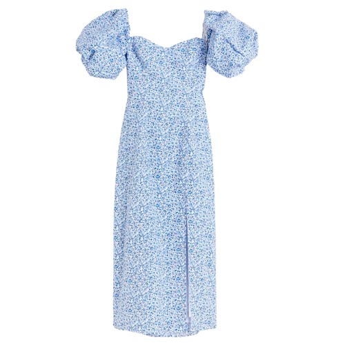 H&M Off-The-Shoulder Puff-Sleeved Dress, €49.99
