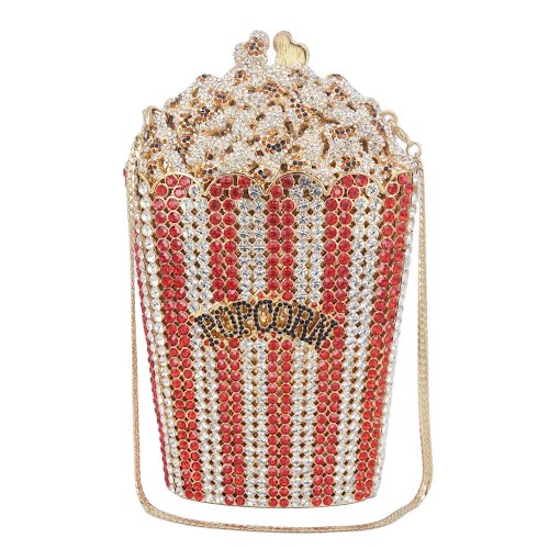 Maya Grisham Crystal Kernels Popcorn Handbag, €180