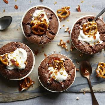 What to bake this weekend: Nutella soufflés with caramelised pretzels