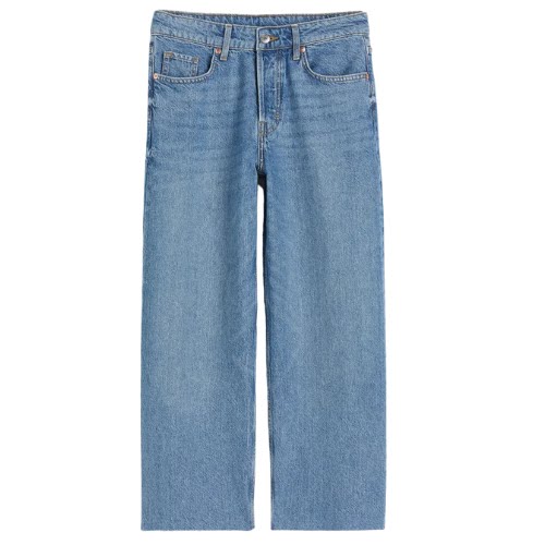 H&M Baggy Wide Low Ankle Jeans, €39.99