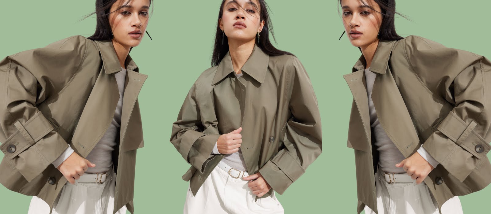Spring outerwear: The cropped trench coat edit