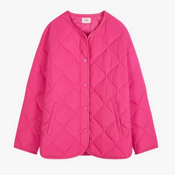 Joy Quilted Jacket, €170, Hush Homewear
