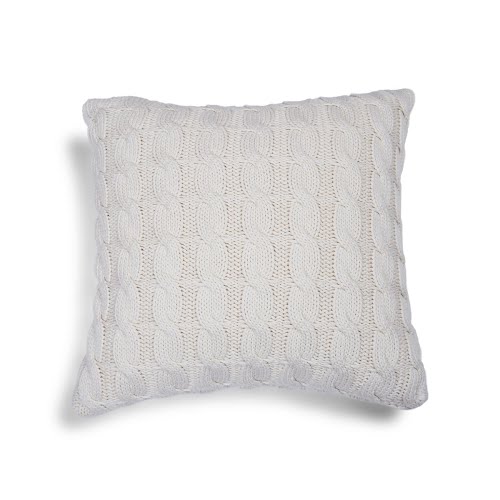 Cable knit cushion, €39.95, Meadows and Byrne