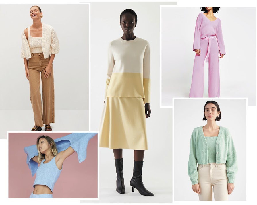 All you need is a light sweater: Celebrate an Irish spring with these 5 pastel knitted co-ords