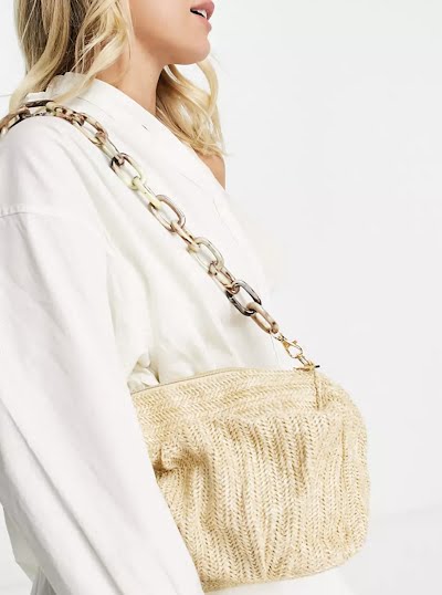 sinitaa soft knotted shoulder bag