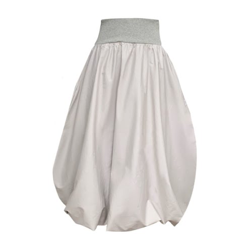 Enoki Puffball Skirt in Grey, €166, Wolf & Badger