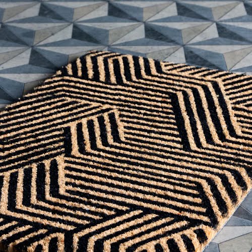 Rockett St George, Modern Geometric Doormat, €24