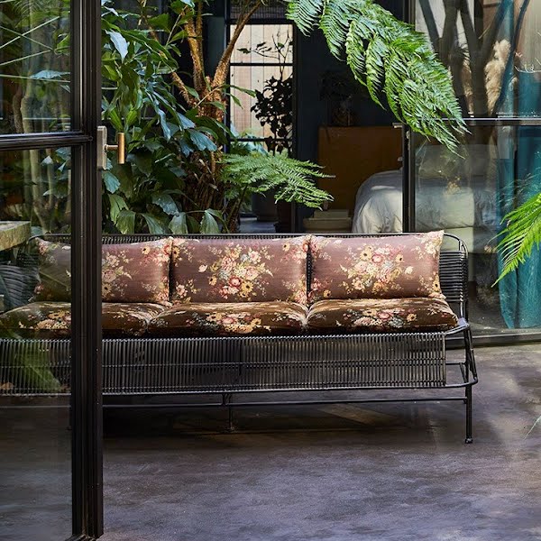 Black Woven Outdoor Sofa €1,395