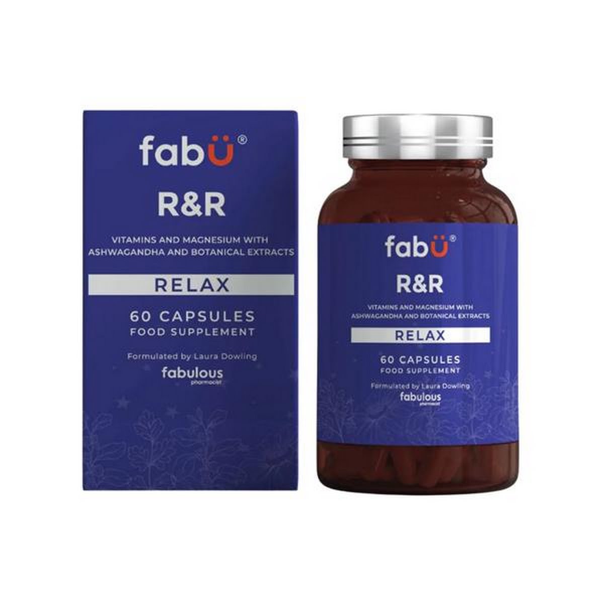 fabÜ R&R Relax 60 Capsules, Was €28.95, Now €21.71