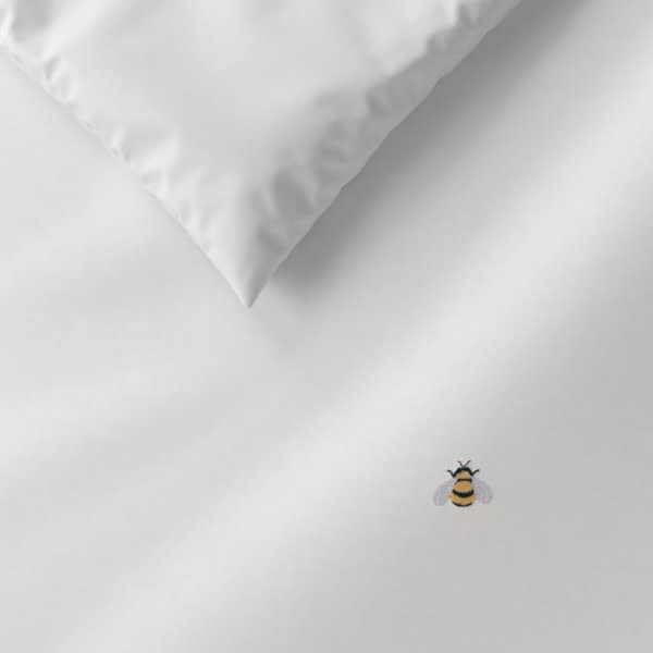 Pure Cotton Bee embroidered bedding set, from €40, M&S