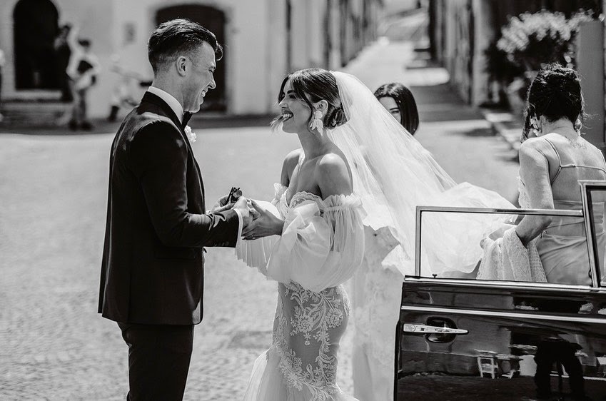 Real Weddings: Bonnie Ryan's storybook wedding in southern Italy