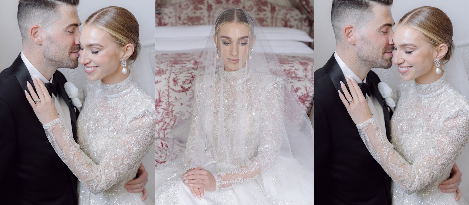 Real Weddings: Victoria and Cormac’s ethereal white wedding in Dublin