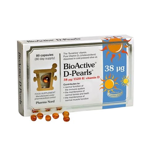 Pharma Nord BioActive Vitamin D Pearls, Was €36.50, Now €29.20