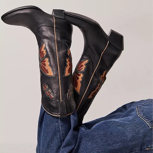 Mariposa Tall Western Boots, €378, Free People