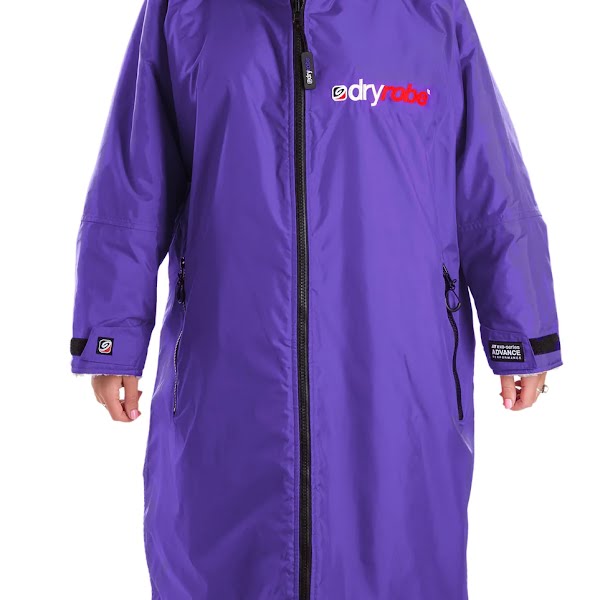 Advance Long Sleeve Dry Robe in Purple, €185, Dry Robe