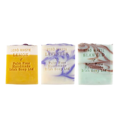 Palm Free Irish Soap Gift Pack of 3 Mixed Soaps, €13