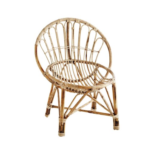 Bamboo lounge chair, €155, April and the Bear
