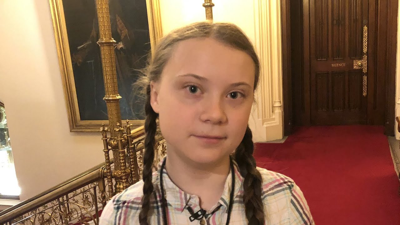 Greta Thunberg tells MPs that her generation's future has been 'stolen ...