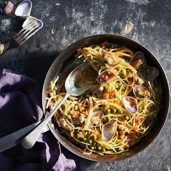 Supper Club: Roasted spaghetti with baby clams