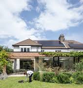 A covered outdoor space is the surprising highlight of this Dublin extension