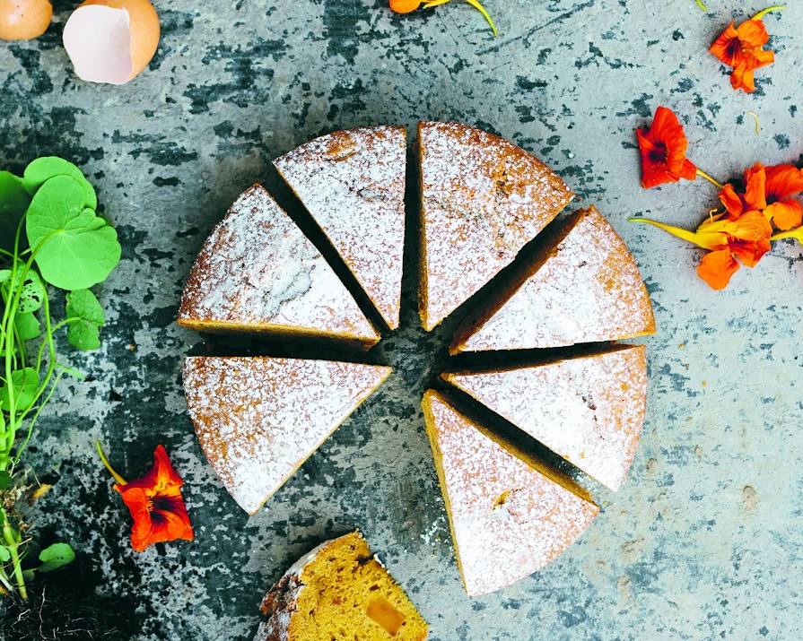 Make this golden saffron pumpkin cake your Easter Sunday dessert