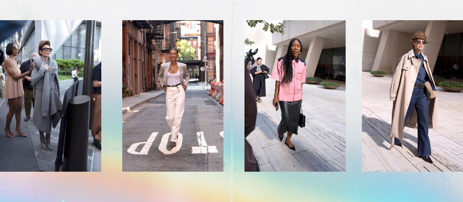 4 workwear outfits inspired by New York Fashion Week street style