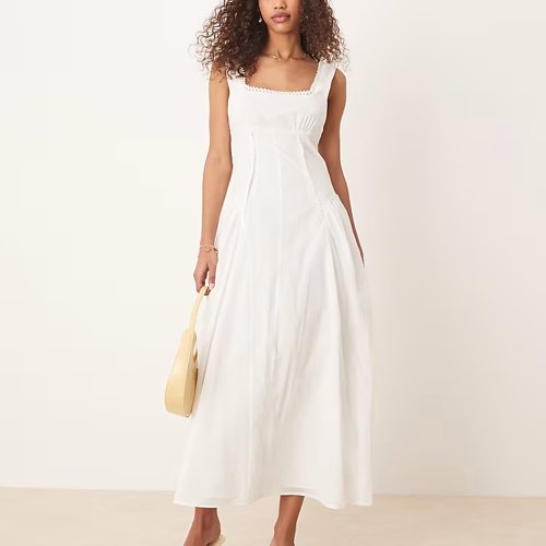 ASOS Design square neck dress, €42.99
