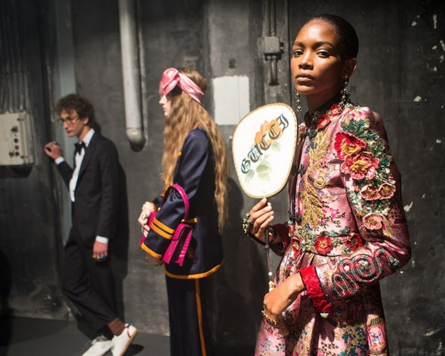 Has Gucci Just Shot Its First All-Black Campaign?