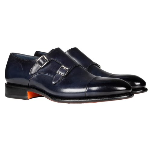 Santoni Double Monk Shoe, €869