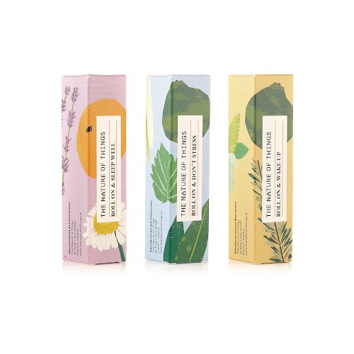The Nature of Things Roll-On Essential Oil Trio Gift Set, €36