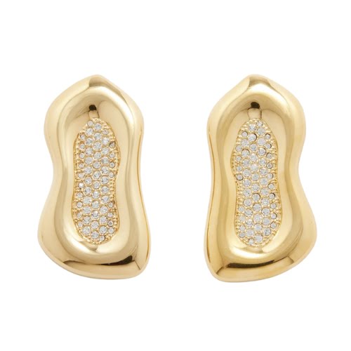 By Alona Hailey Crystal Drip 18k Gold-Plated Earrings, €172