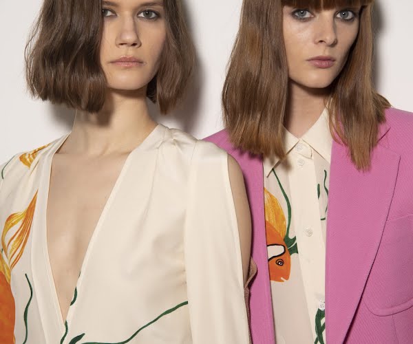 How to recreate the glossy, lived-in hair at Victoria Beckham AW21
