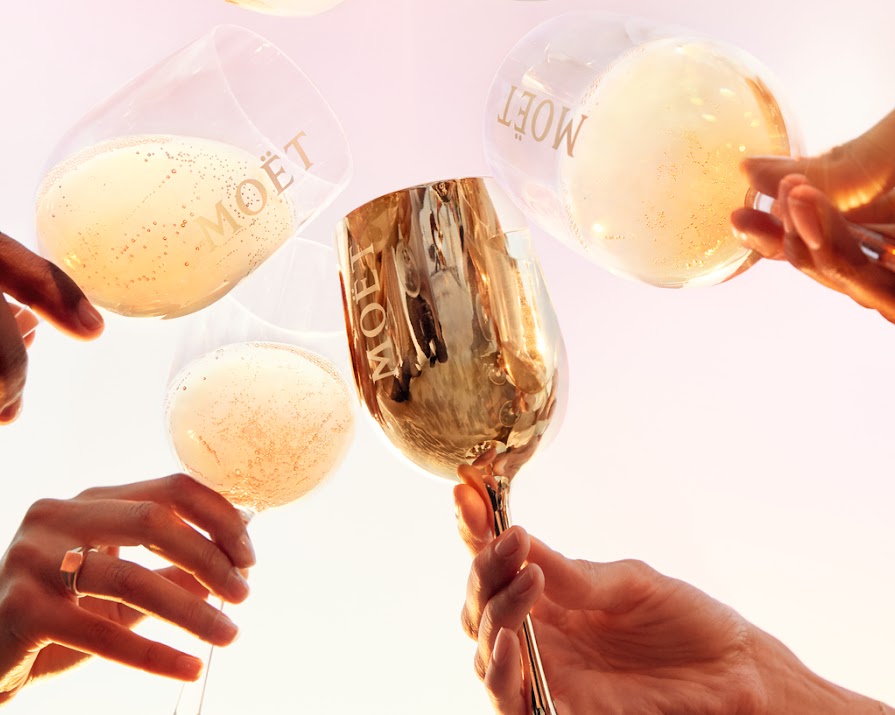 Celebrate love, life and friendship with a glass of Moët this Saturday