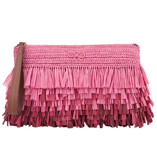 Anya Hindmarch Raffia Bow Clutch, €440