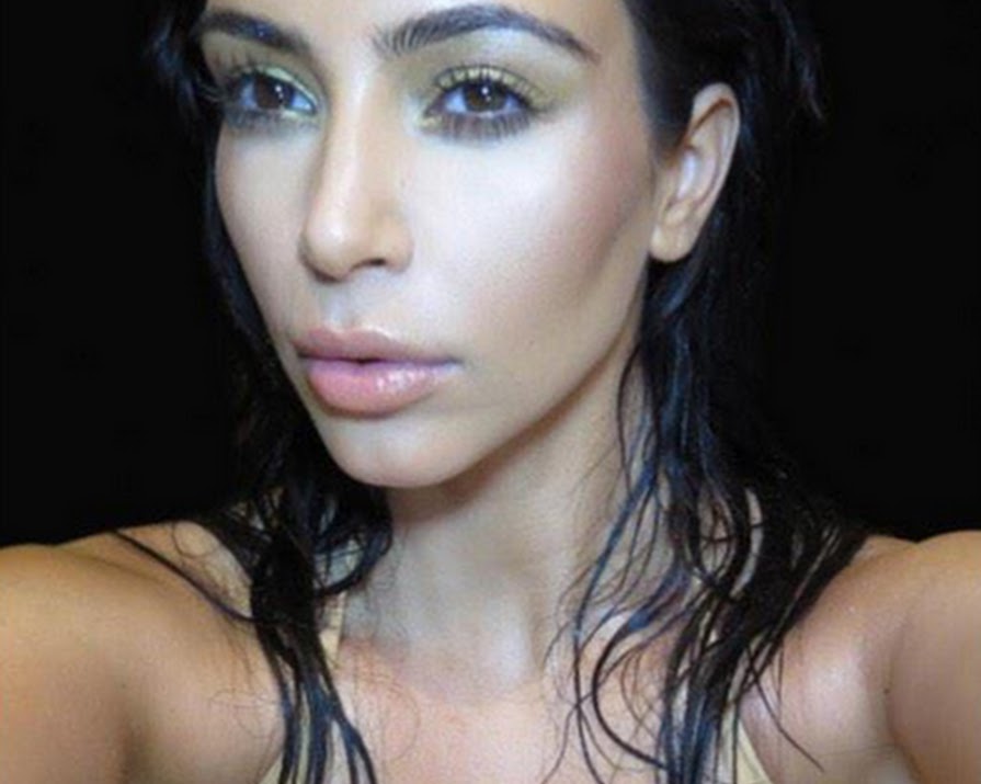 Kim Kardashian Shares Selfie Book Cover