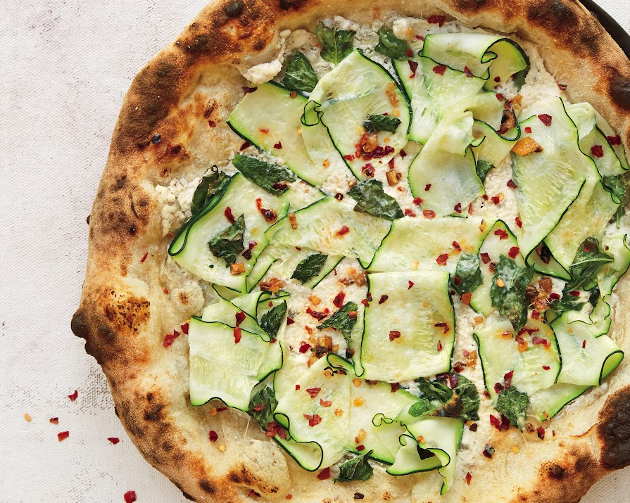 Cancel the pizza delivery and make this courgette one instead