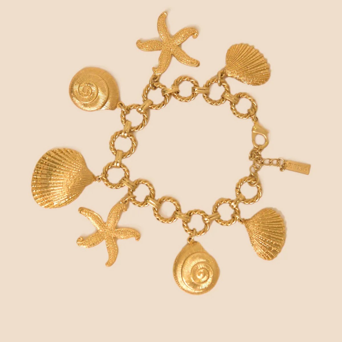 Rixo Sunny Sea Charm Bracelet, €160