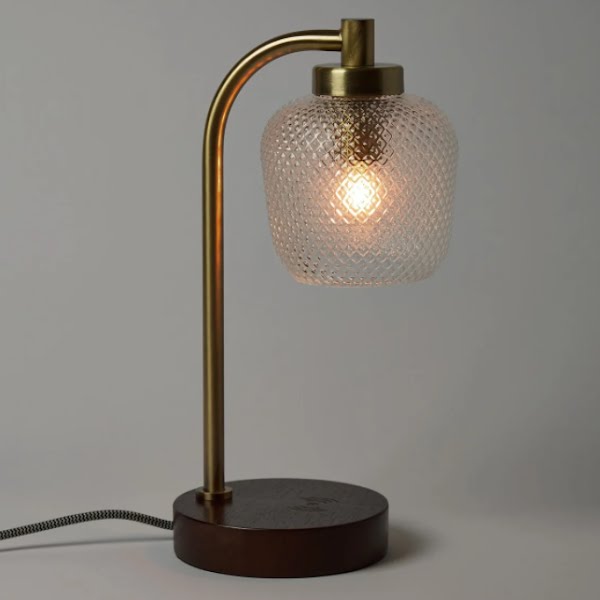 Luce wireless charging desk lamp, €140, Oliver Bonas