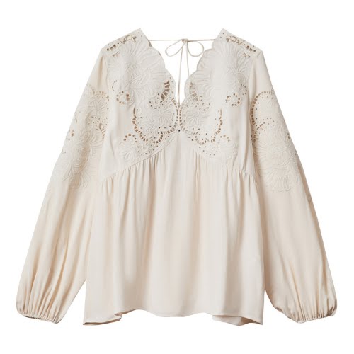 Reiss Noa Embellished Blouse, €93, Arnotts