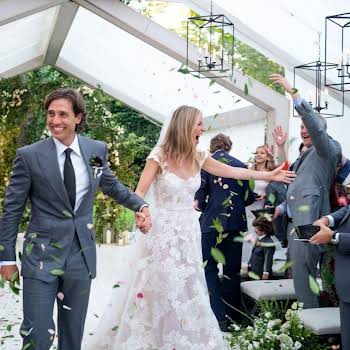 Gwyneth Paltrow wore a beautiful Valentino couture gown on her wedding day