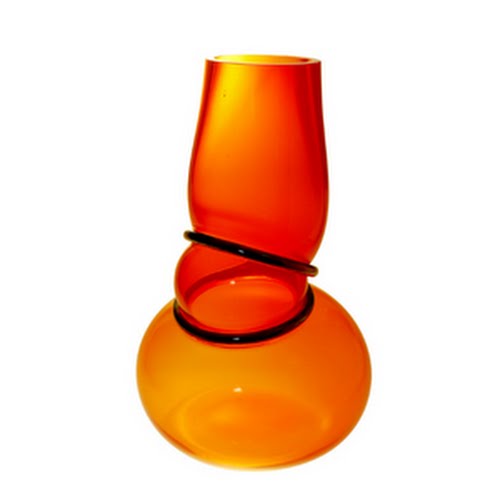 Double Ring Orange Vase by Vanessa Mitrani, €415, Ecru Studios