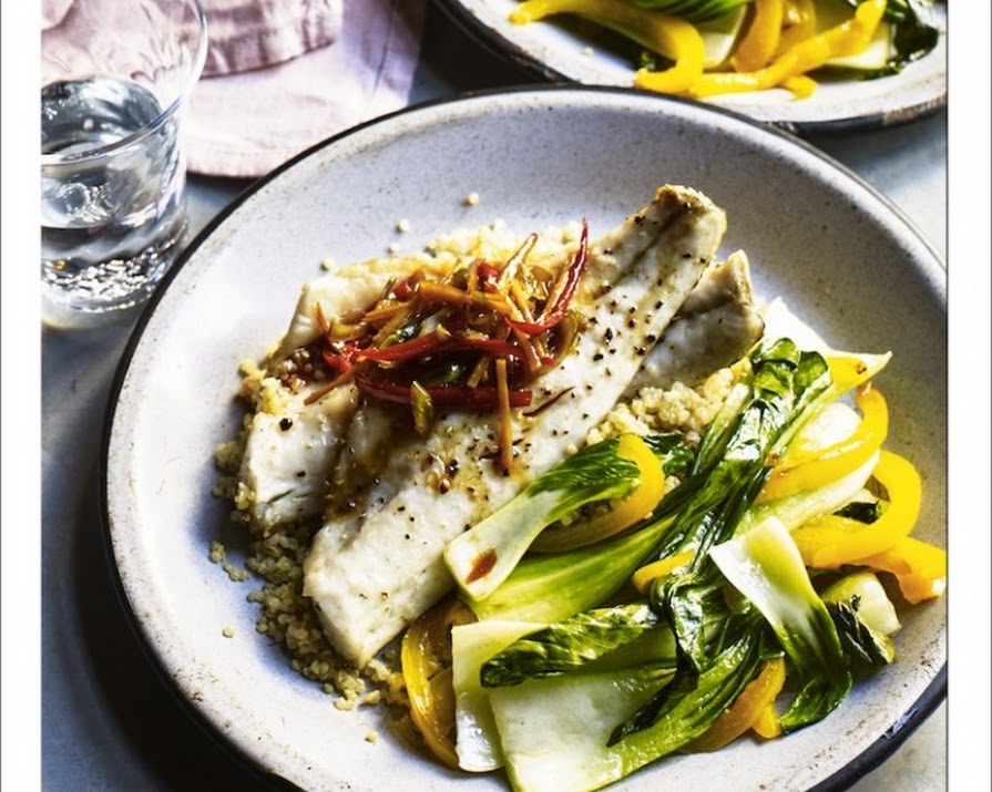 What to Cook: Ginger & Spring Onion Seabass with Miso & Lime Quinoa